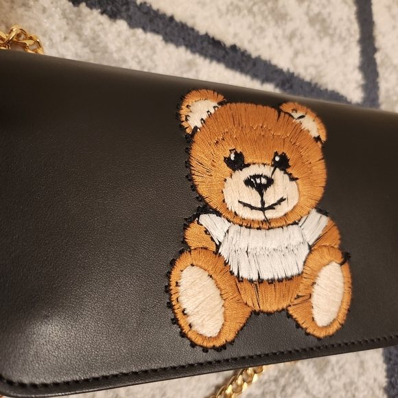MoschinoMoschino Teddy Bear Mini Chain crossbody/Clutch Bag - Picture 8 of 14